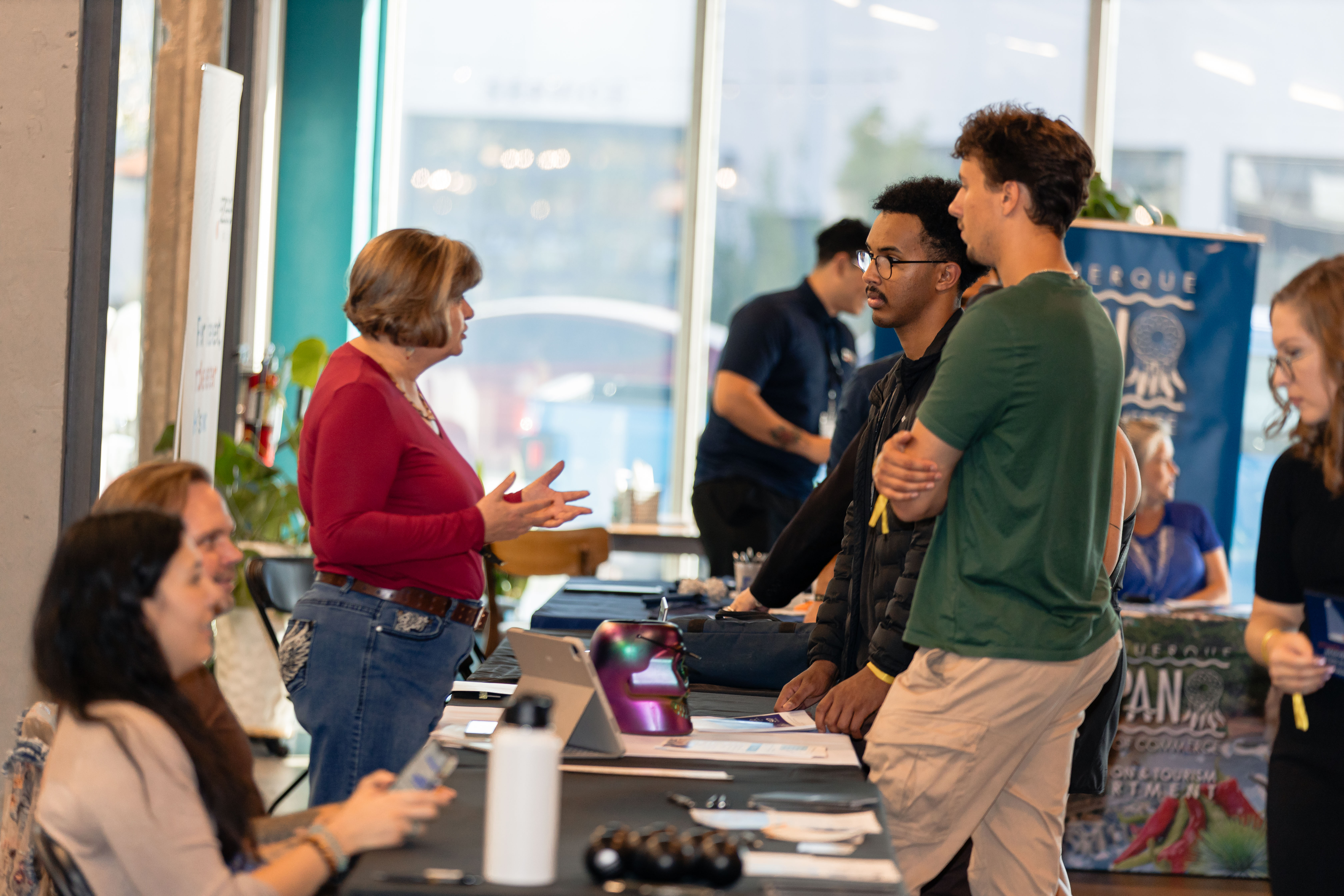 TechFest 2024 expo area